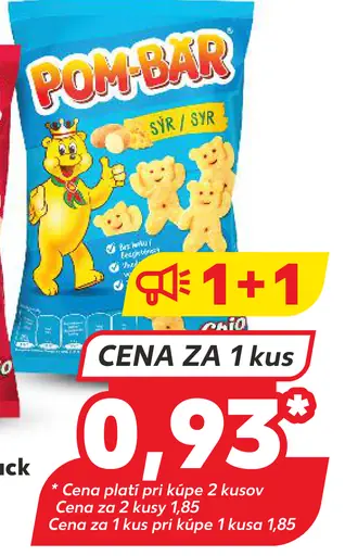 Pom-Bär zemiakový snack