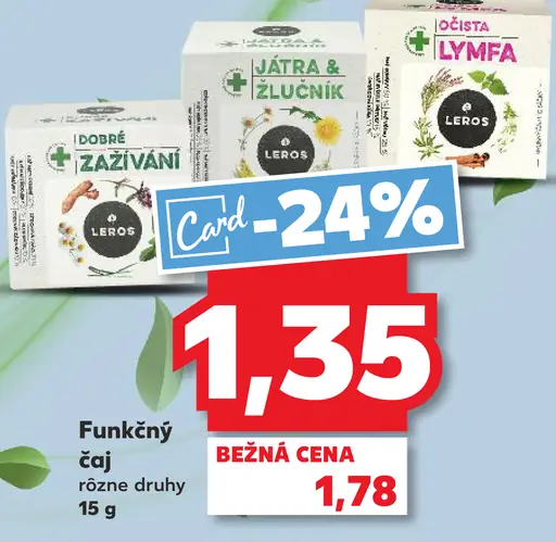 Leros Funkčný čaj