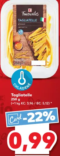 Favourites Tagliatelle čerstvé cestoviny