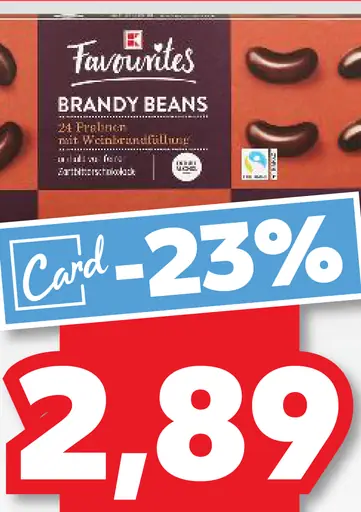 Favorina Brandy Beans dezert