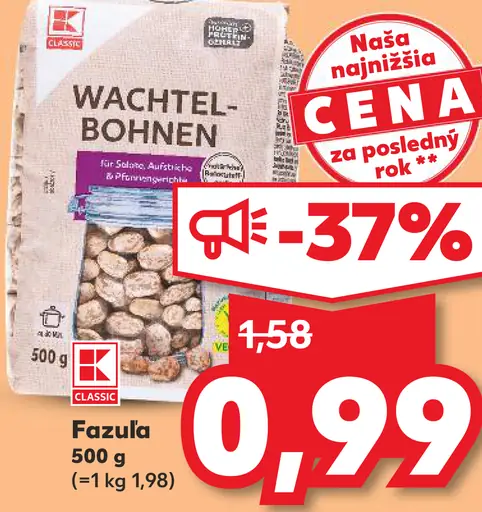 K-Class Fazula biela suchá