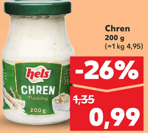 Hels Chren strúhaný