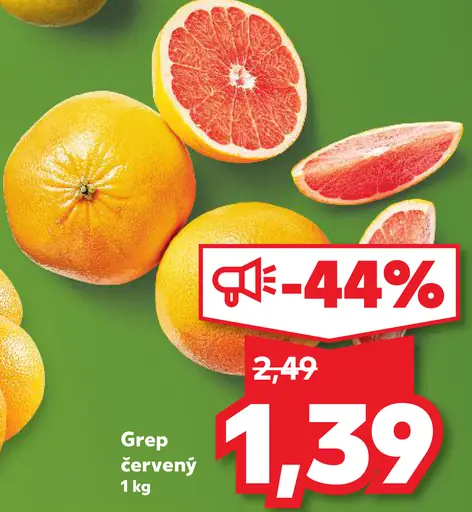 Kaufland grep červený