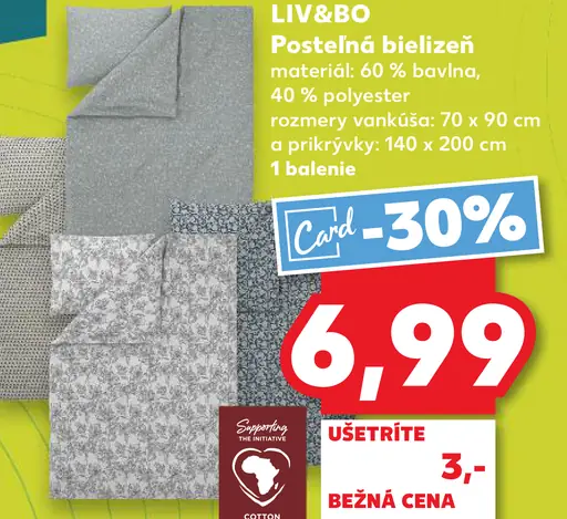 LIV&BO Posteľná bielizeň