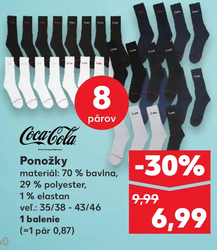 Coca-Cola Ponožky