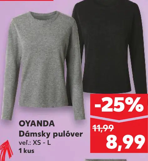 Oyanda Dámsky pulóver