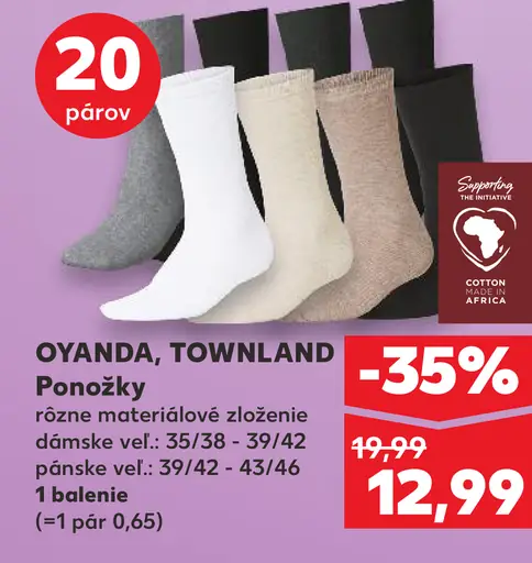 Oyanda, Townland Ponožky