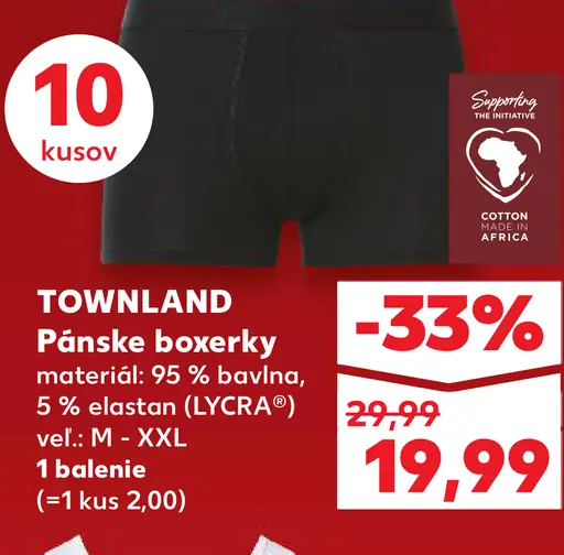 Townland Pánske boxerky