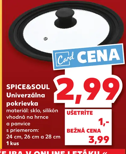 SPICE&SOUL Univerzálna pokrievka