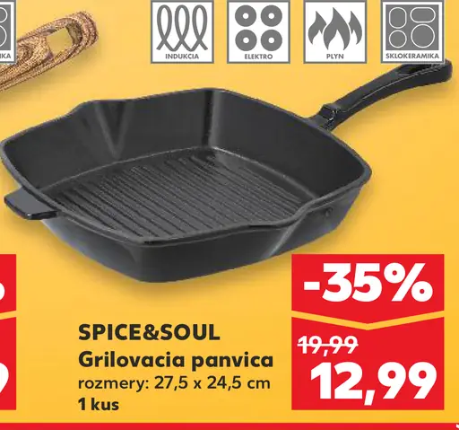SPICE&SOUL Grilovacia panvica