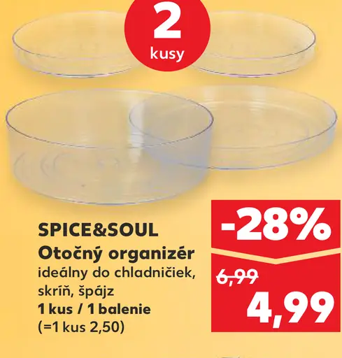 SPICE&SOUL Otočný organizér