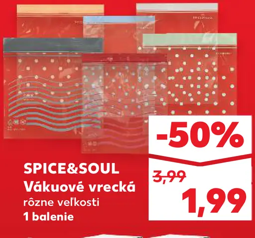 SPICE&SOUL Vákuové vrecká