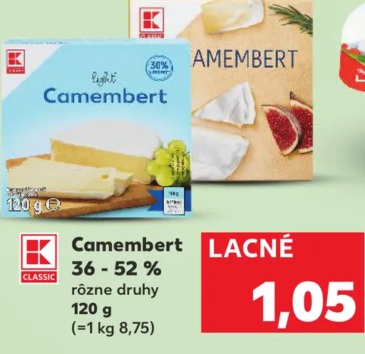 K-Classic Camembert 36–52 %