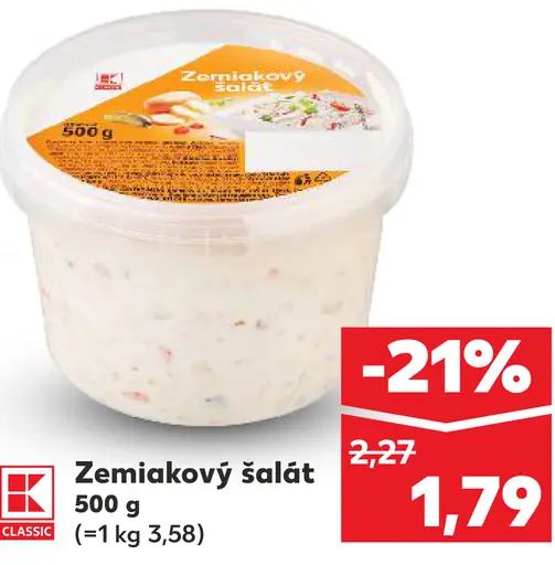 K-Classic Zemiakový šalát