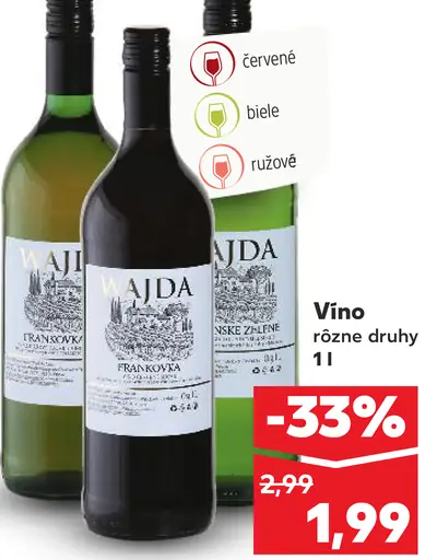 Ajda víno červené