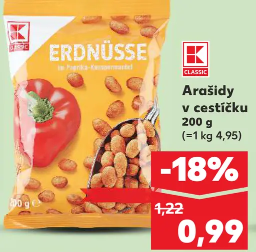 K-Classic Arašídy v cestíčku