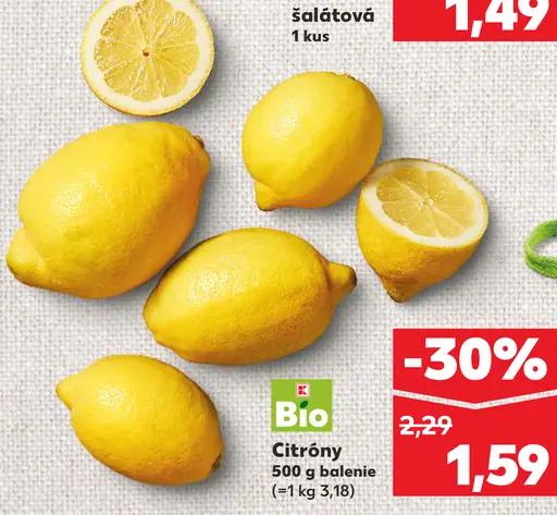 BIO Citróny