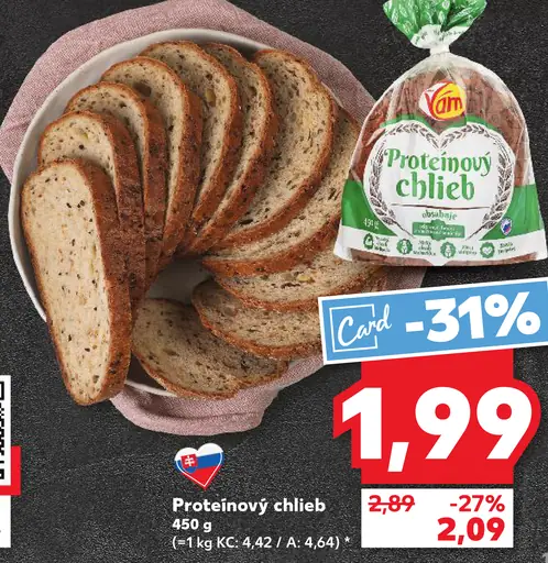 Vám Proteínový chlieb