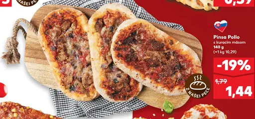 Pinsa Pollo s kuracím mäsom