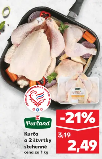 Purland Kurča a 2 štvrťky stehenné