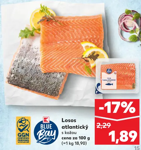Blue Bay Losos atlantický s kožou