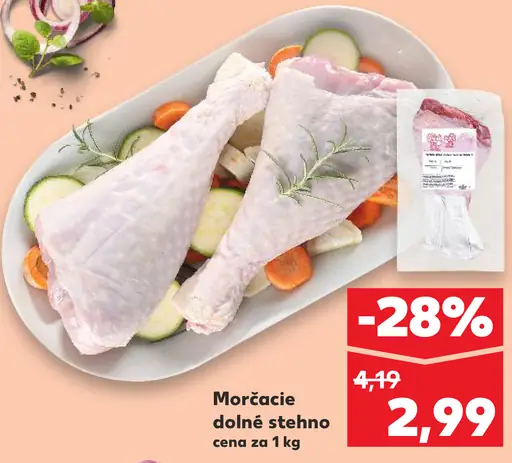 Morčacie dolné stehno