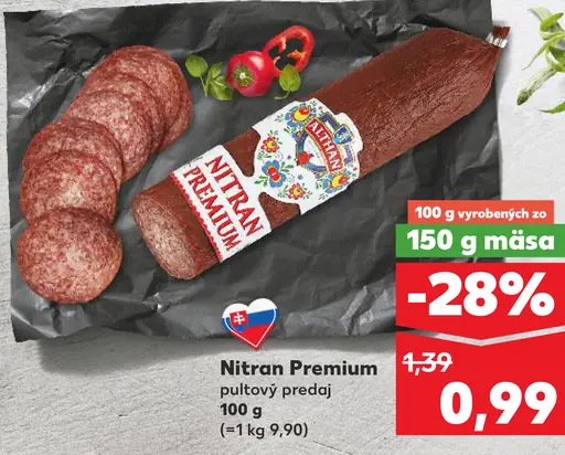 Nitran Premium saláma