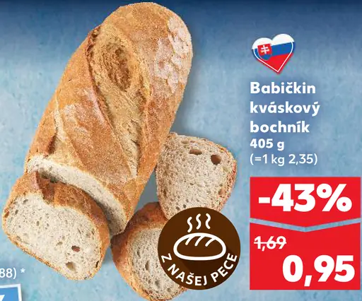 Babičkin kváskový bochník