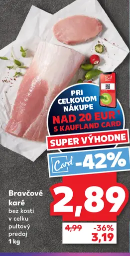 Bravčové karé v celku bez kosti