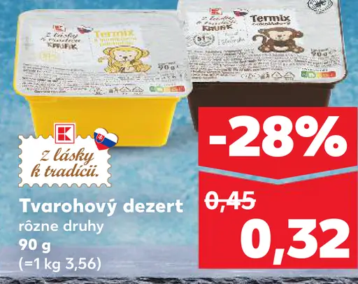 Rajo Tvarohový Dezert