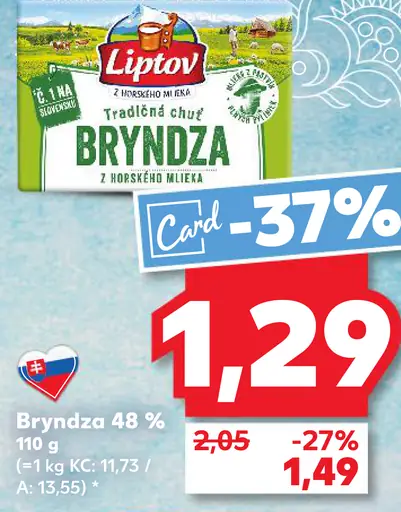Liptov Bryndza 48%