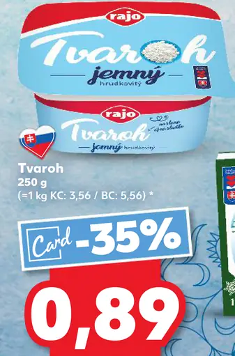 Rajo Tvaroh jemný hrudkovitý