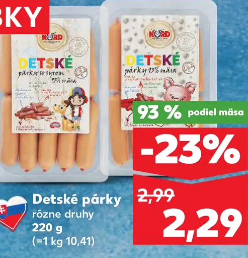 Mecom Detské párky