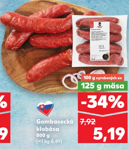 Gombasecká klobása