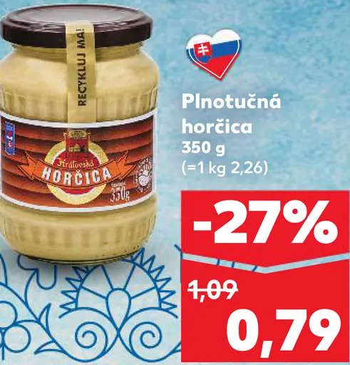 Plnotučná horčica