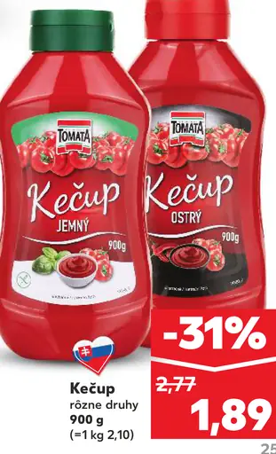 Tomata Kečup jemný