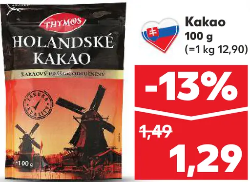 Aj Ty Môžeš Holandské kakao