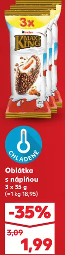 Kinder Pingui oblátka s náplňou 3×