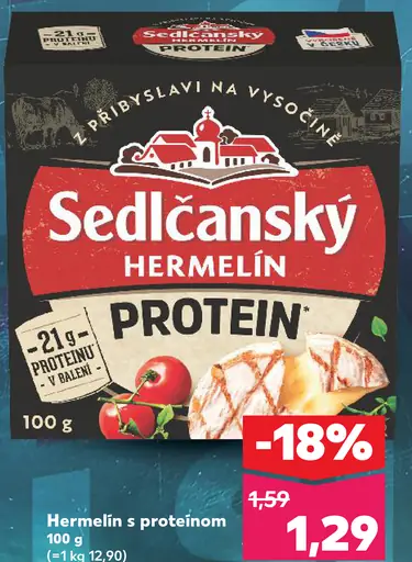Sedlčanský Protein hermelín