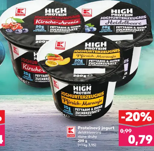 K-Classic High Protein tvaroh s jogurtom