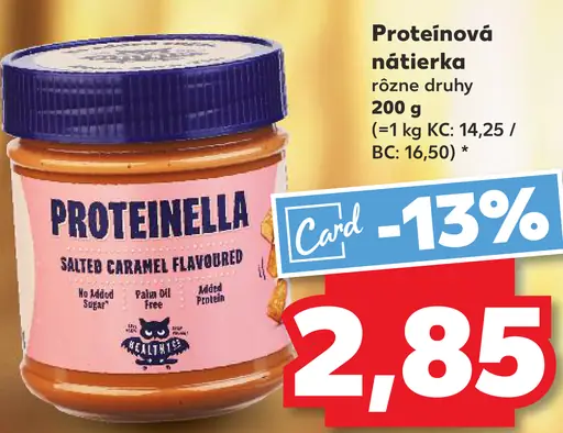 Barebells Proteinella proteínová nátierka slaný karamel