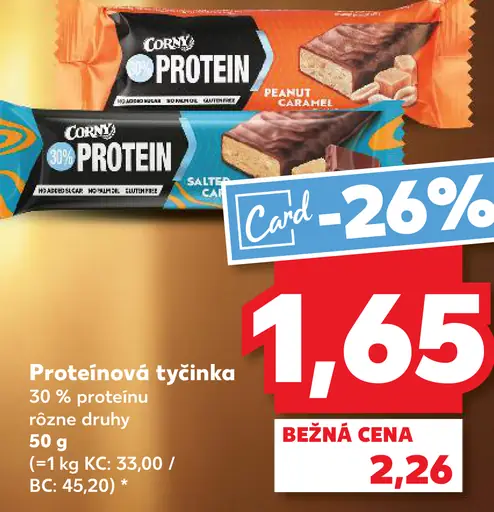 Corny Protein proteínová tyčinka