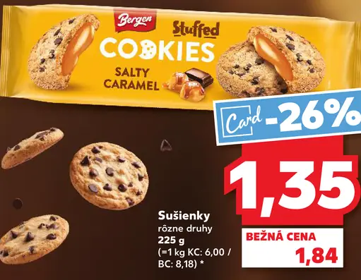 Bergen Stuffed Cookies sušienky