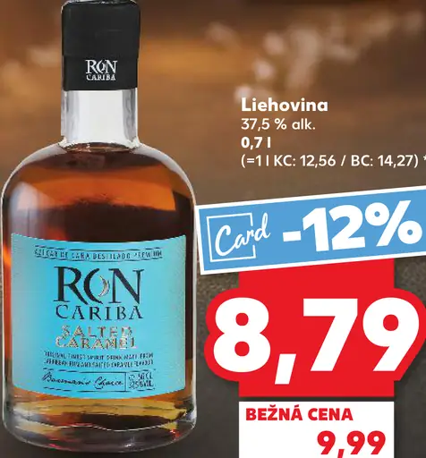 Ron Cariba Salted Caramel liehovina