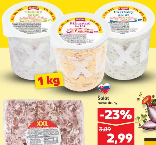 Adoma šalát Vlašský