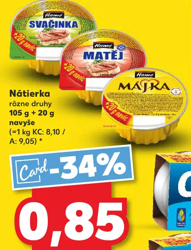 Váhala nátierka Matej