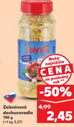 Dobroty Zeleninové dochucovadlo