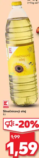 K-Classic Slnečnicový olej