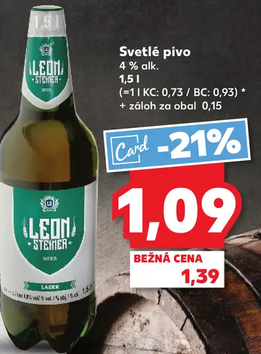 Leoni Steiner Svetlé pivo
