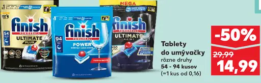 Finish Tablety do umývačky riadu